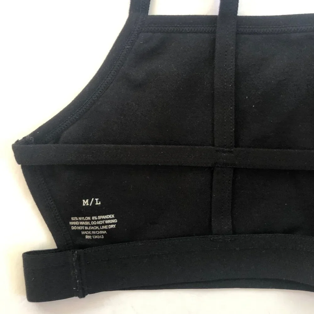Llellie windowpane bralette